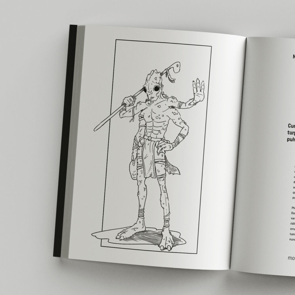 Ilustraciones interiores para libro de Fantasía Guerra Microscópica I - Protocolo 66