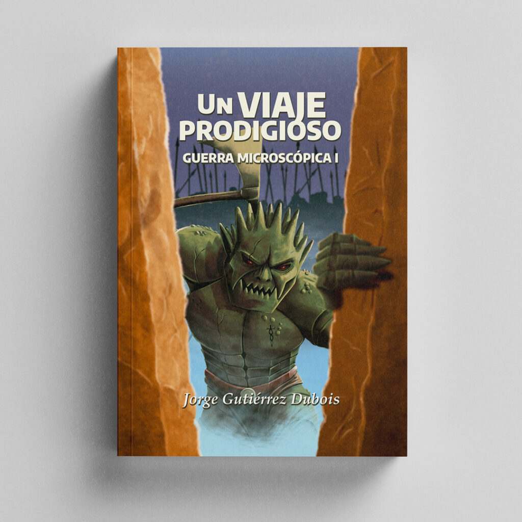 Diseño de portada libro de Fantasía | Protocolo 66 en Pamplona