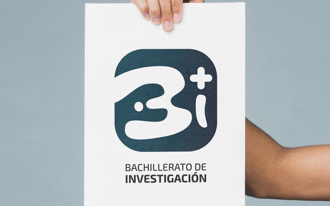 Logotipo «Bachillerato de Investigación» IES Plaza de la Cruz