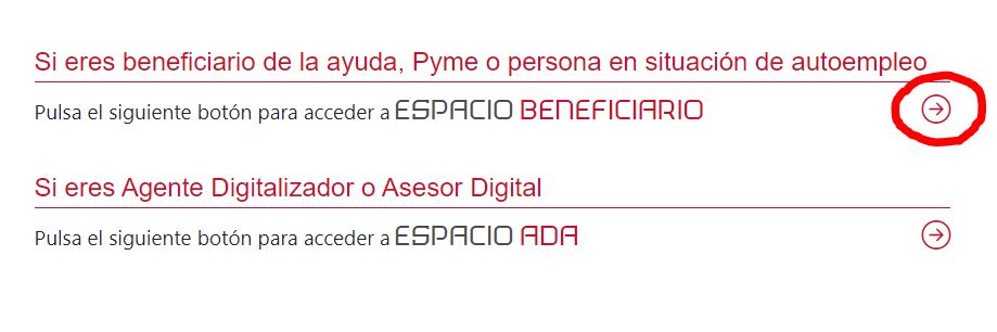 Cómo firmar una justificación del Kit Digital