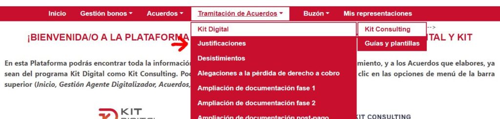 Cómo firmar una justificación del Kit Digital