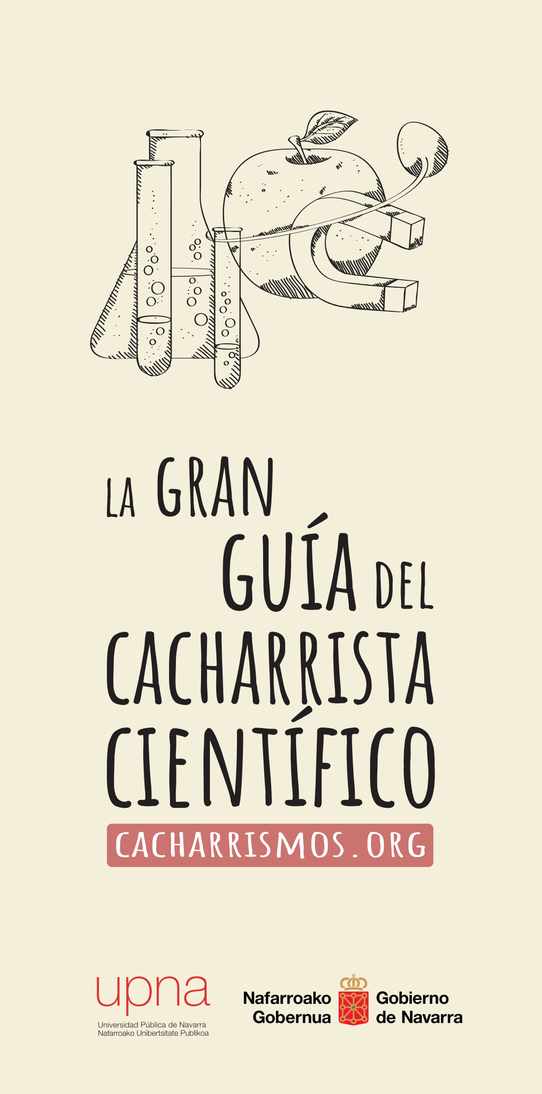 Folleto de Cacharrismos realizado para la UPNA en 2018