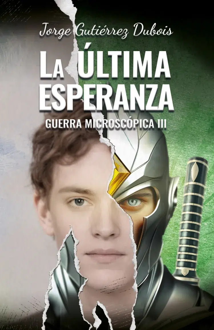 Portada de La última esperanza, Guerra Microscópica III, realizada por Pablo