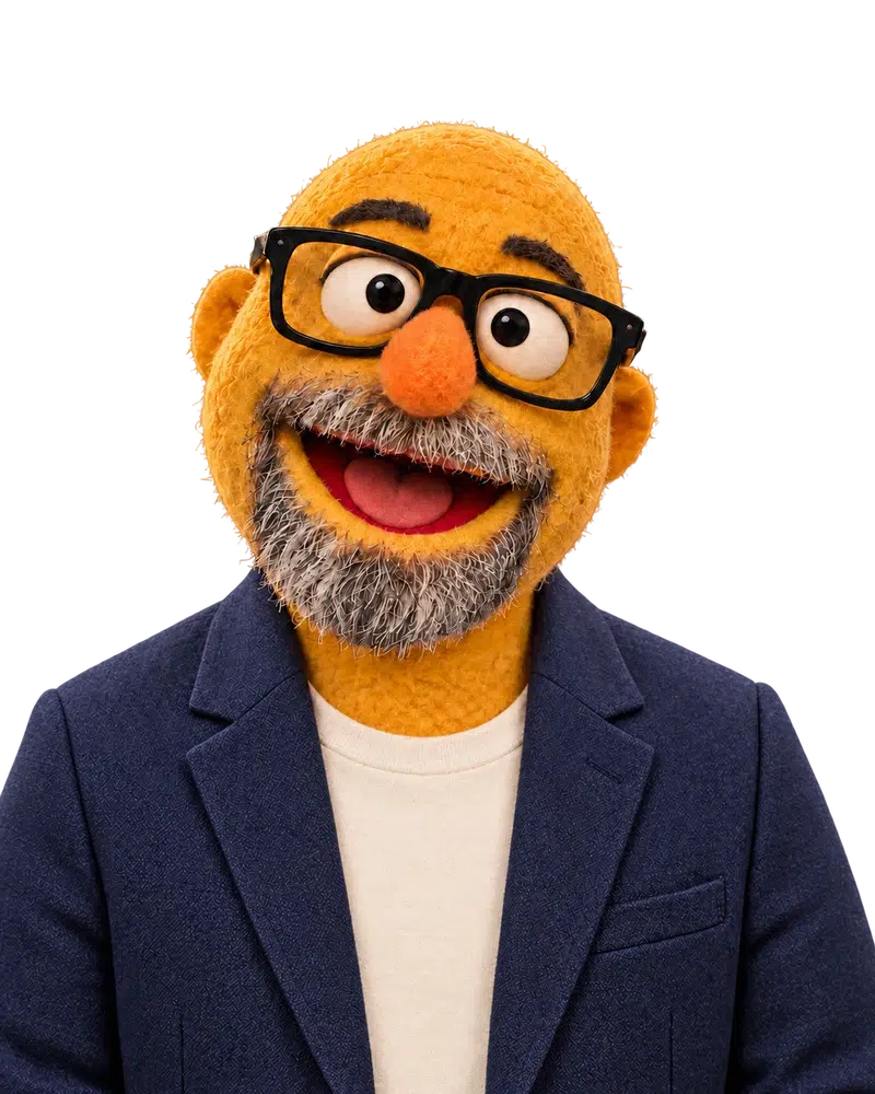 Pablo Uría, versión marioneta del equipo de Protocolo 66