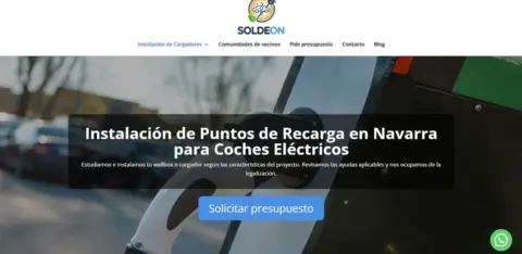 Web de Puntos Recarga Navarra